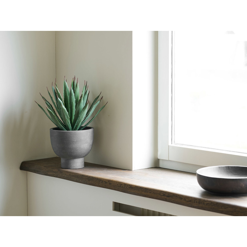 Agave artificiel en pot 31x32x41 cm Pyrora  - 2