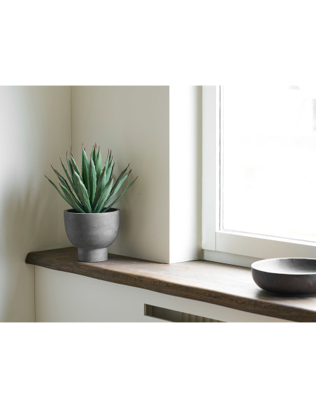 Agave artificiel en pot 31x32x41 cm Pyrora  - 2