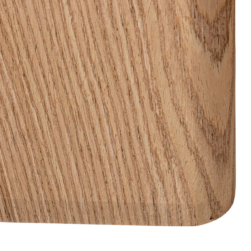 Console d’entrée bois naturel 150x40x81 cm Zyrira  - 4