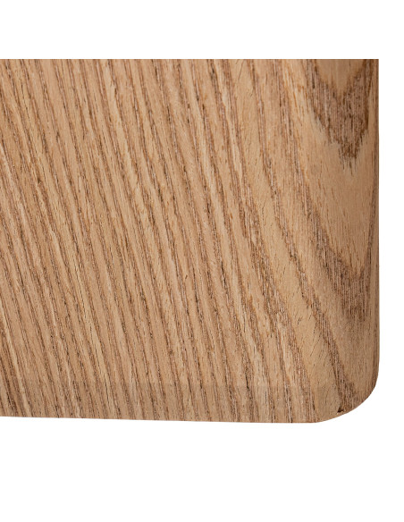 Console d’entrée bois naturel 150x40x81 cm Zyrira  - 4