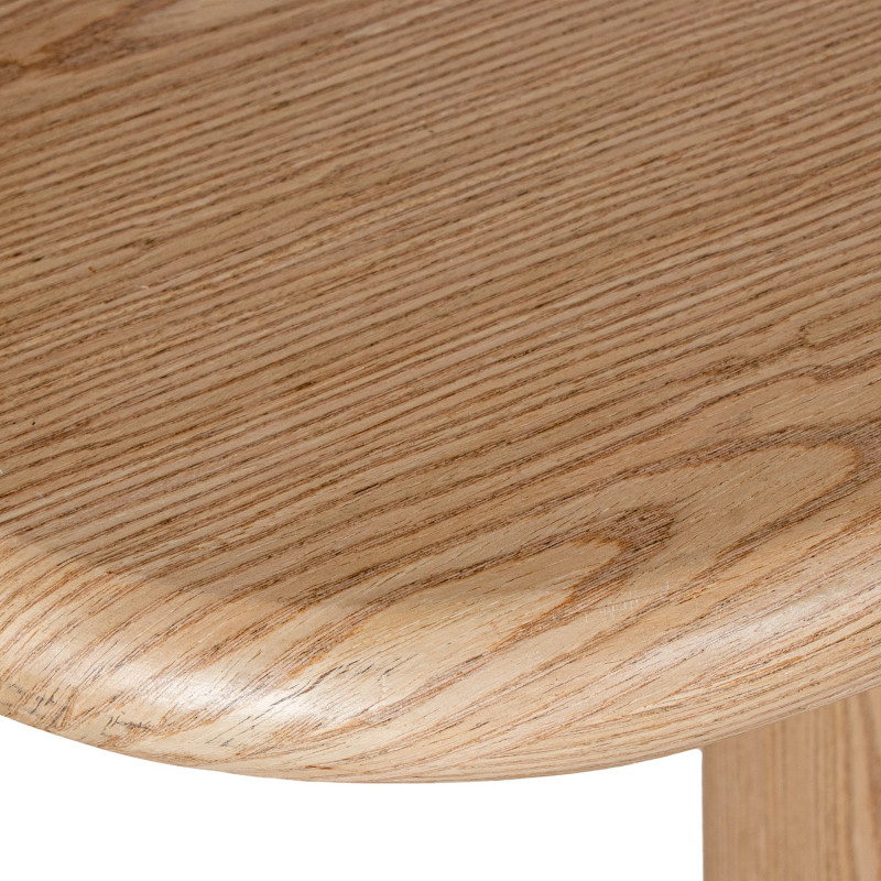 Console d’entrée bois naturel ajourée 120x35x80 cm Tovori  - 7