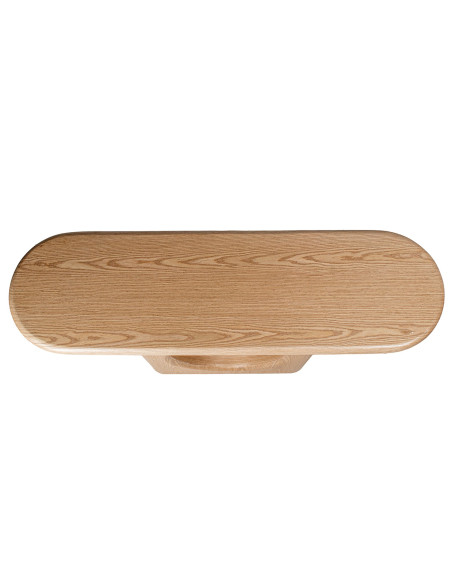 Console d’entrée bois naturel ajourée 120x35x80 cm Tovori  - 8
