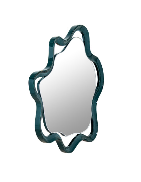 Miroir mural organique vert foncé 80x80 cm Dovora  - 3