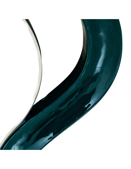 Miroir mural organique vert foncé 80x80 cm Dovora  - 5