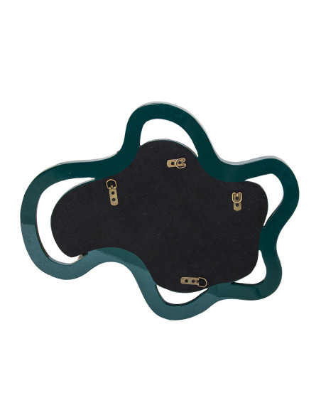 Miroir mural asymétrique vert foncé MDF 63x50 cm Dovora  - 6