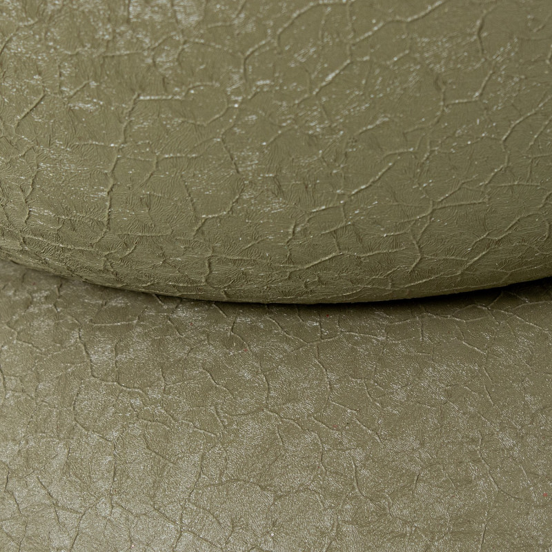 Table d’appoint ronde métal vert mat 40x53 cm Hyreni  - 4