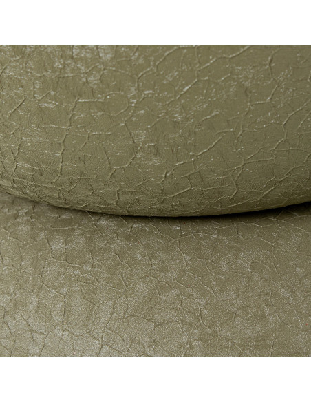 Table d’appoint ronde métal vert mat 40x53 cm Hyreni  - 4