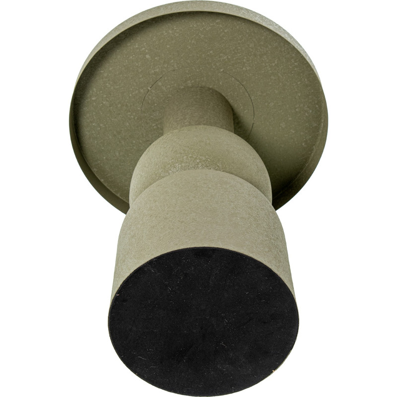 Table d’appoint ronde métal vert mat 40x53 cm Hyreni  - 6