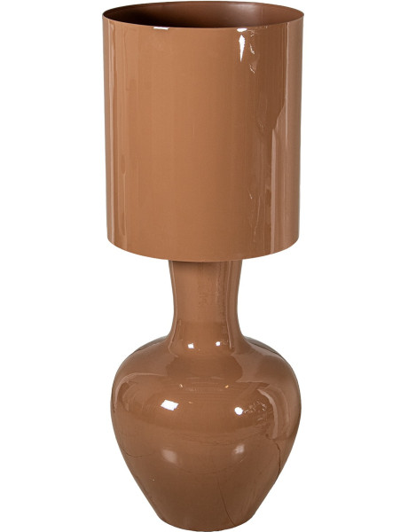 Lampadaire métal marron brillant Ø43x120 cm Tovely  - 1
