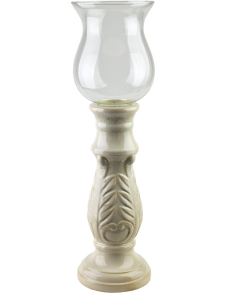 Grand bougeoir sur pied 70 cm Azyavi  - 1