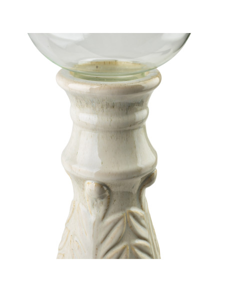 Grand bougeoir sur pied 70 cm Azyavi  - 2