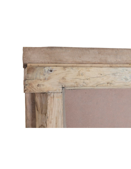 Grand miroir à poser au sol teck naturel sculpté 150x18x210 cm Orchha Item Home - 5
