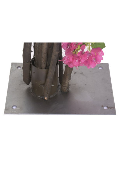 Bougainvillier artificiel fuchsia en polyester 180x50x250 cm Syvota Item International - 5