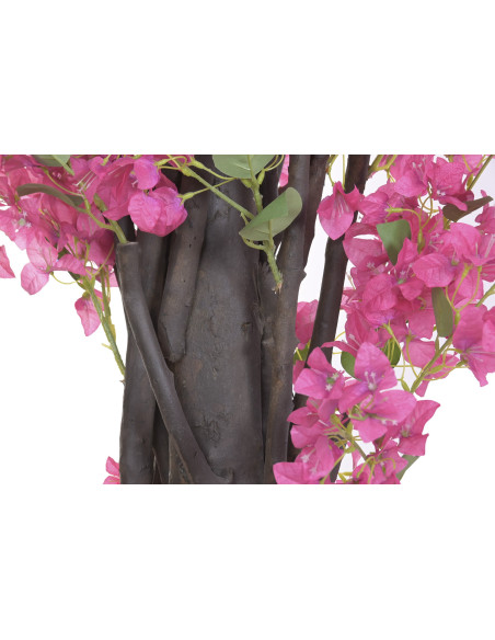Bougainvillier artificiel fuchsia en polyester 180x50x250 cm Syvota Item International - 4