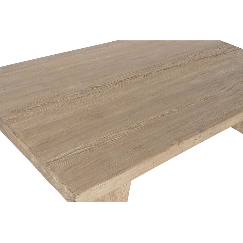 Grande table basse rectangulaire orme massif 170x100 cm Veyloma Item Home - 3