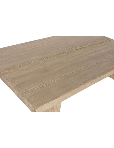 Grande table basse rectangulaire orme massif 170x100 cm Veyloma Item Home - 3