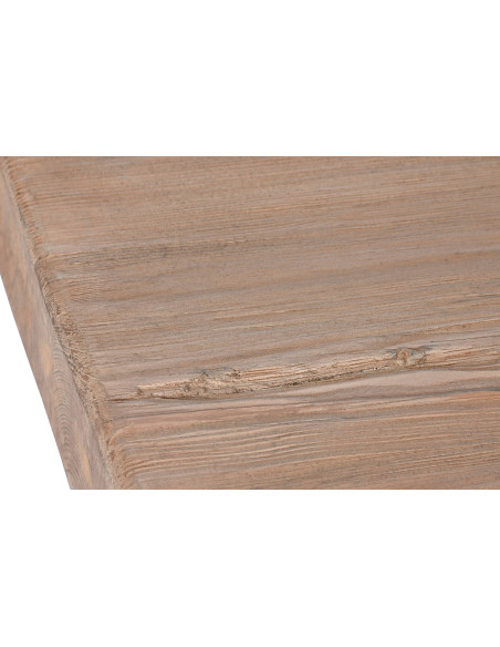 Grande table basse rectangulaire orme massif 170x100 cm Veyloma Item Home - 5