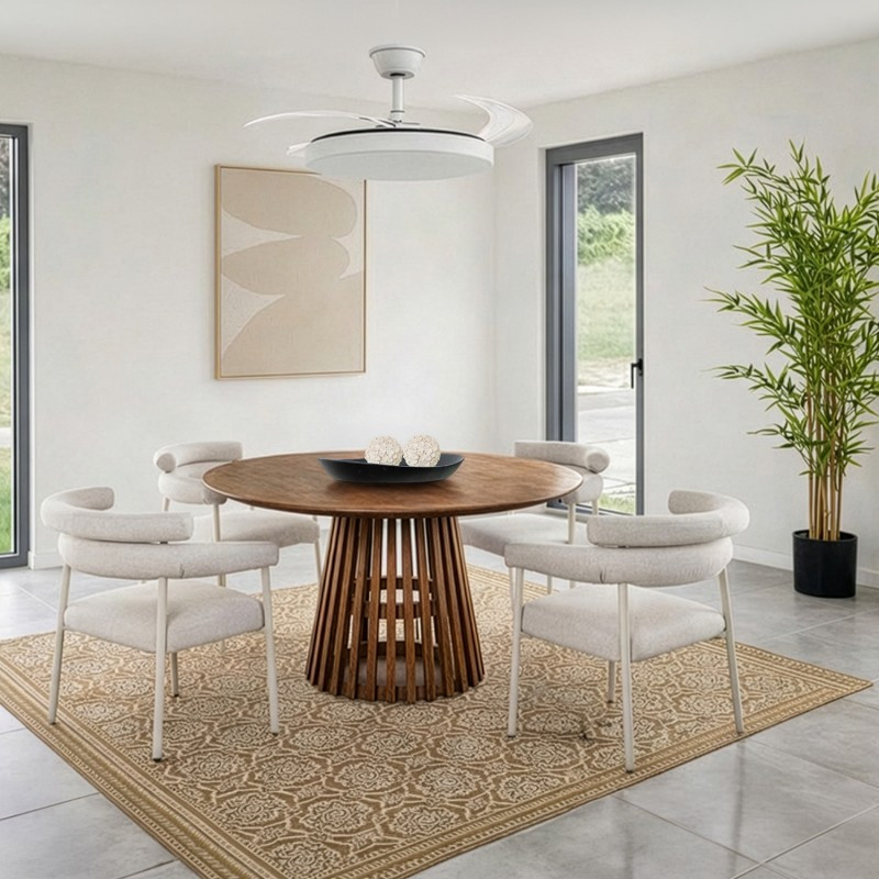 Bambou artificiel en pot 150 cm 7 troncs Byreya  - 2