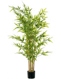 Bambou artificiel en pot 150 cm 7 troncs Byreya