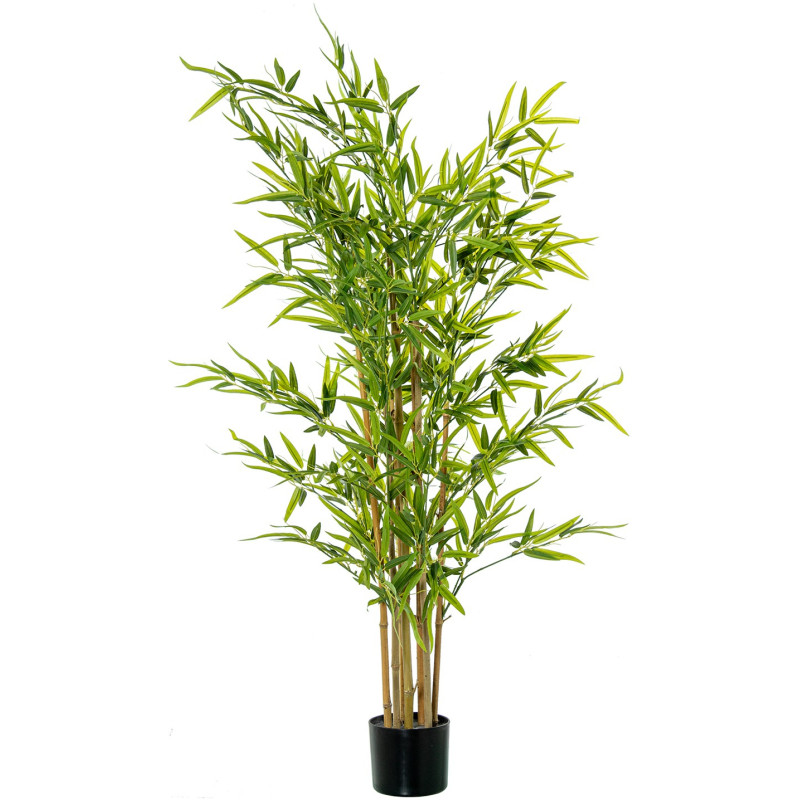 Bambou artificiel en pot 150 cm 7 troncs Byreya  - 1