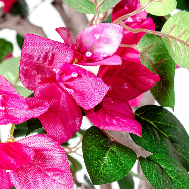 Bougainvillier artificiel rose en pot 220 cm Lyeysa  - 2