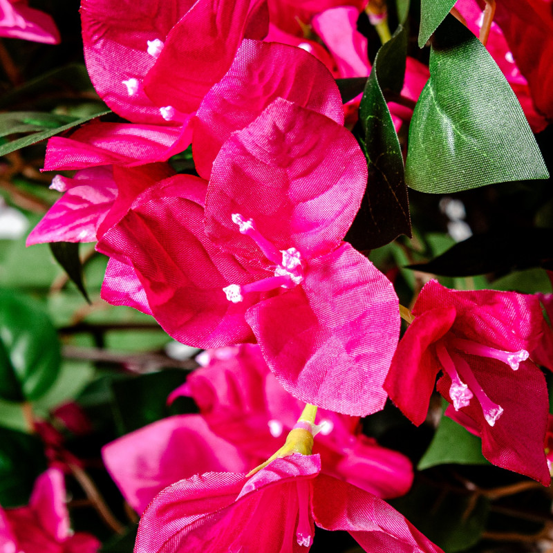Bougainvillier artificiel rose en pot 220 cm Lyeysa  - 3