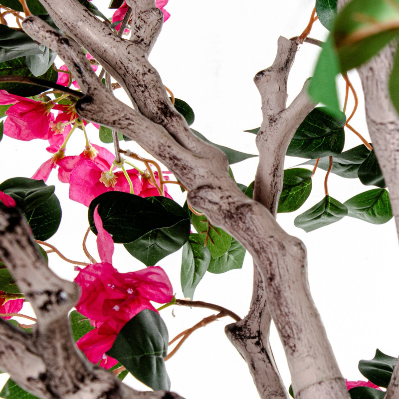 Bougainvillier artificiel rose en pot 220 cm Lyeysa  - 4