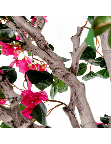 Bougainvillier artificiel rose en pot 220 cm Lyeysa  - 4