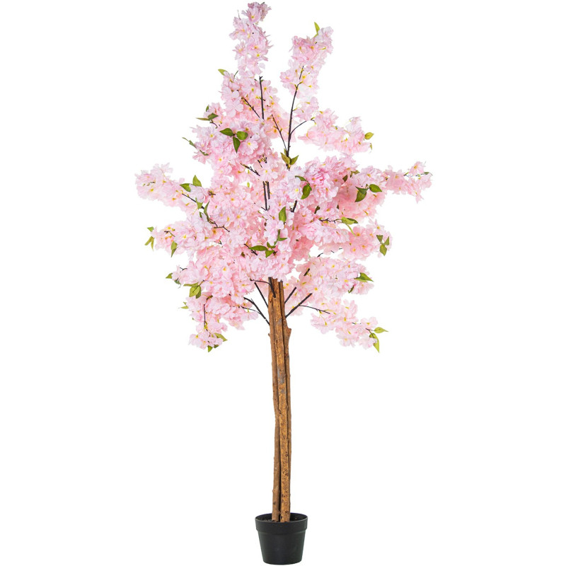 Cerisier artificiel rose en pot 160 cm Xivura  - 1