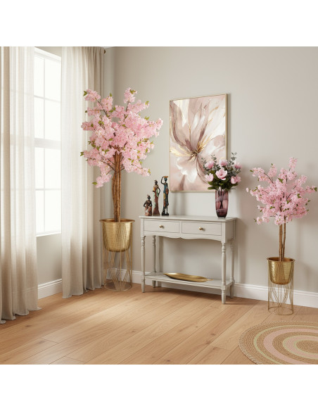 Cerisier artificiel rose en pot 160 cm Xivura  - 2