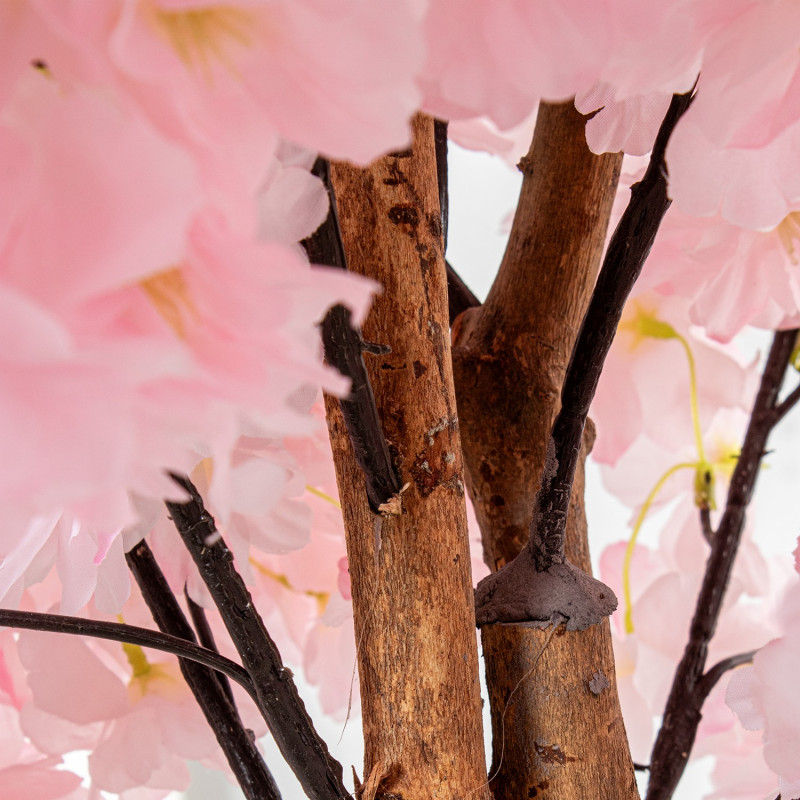 Cerisier artificiel rose en pot 160 cm Xivura  - 6