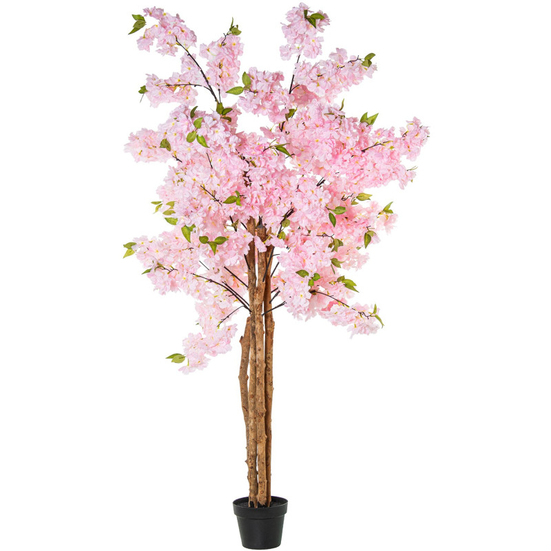 Cerisier artificiel rose en pot 180 cm Xivura  - 1