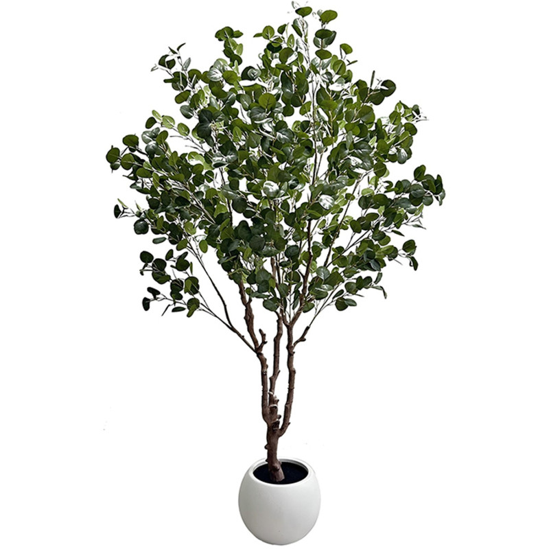 Arbre à monnaie artificiel en pot 210 cm Cevavi  - 1