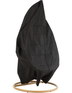 Housse de protection pour fauteuil suspendu Proteki en PVC Noir - 1