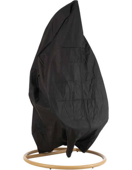 Housse de protection pour fauteuil suspendu Proteki en PVC Noir - 1