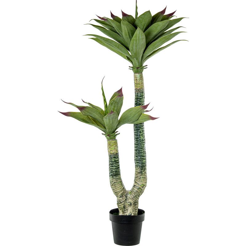 Agave artificiel vert polyéthylène PVC 135 cm Mivila  - 1