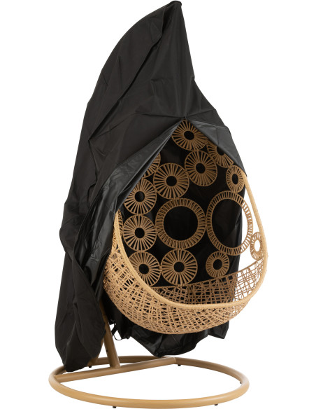 Housse de protection pour fauteuil suspendu Proteki en PVC Noir - 2