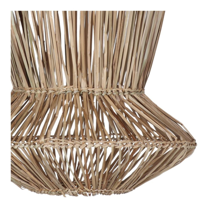 Abat-jour suspension fibre naturelle 50x50x72 cm Nerela  - 2
