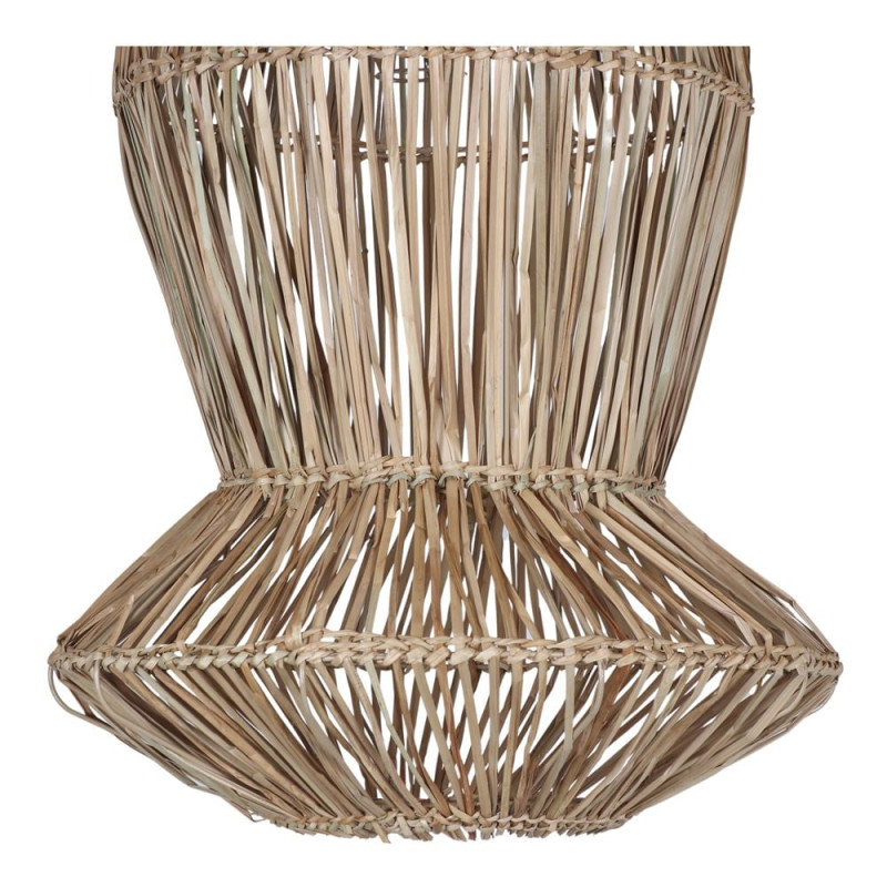 Abat-jour suspension fibre naturelle 50x50x72 cm Nerela  - 3