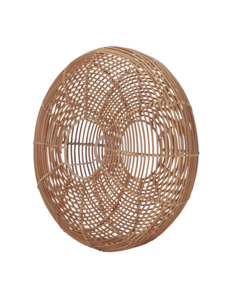Abat-jour applique murale rotin naturel 40x40x15 cm Zorela  - 3
