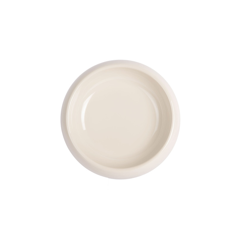 Coupe décorative métal blanc cassé 30x8 cm Cadiz Present Time - 3
