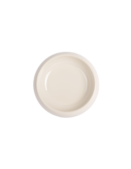 Coupe décorative métal blanc cassé 30x8 cm Cadiz Present Time - 3