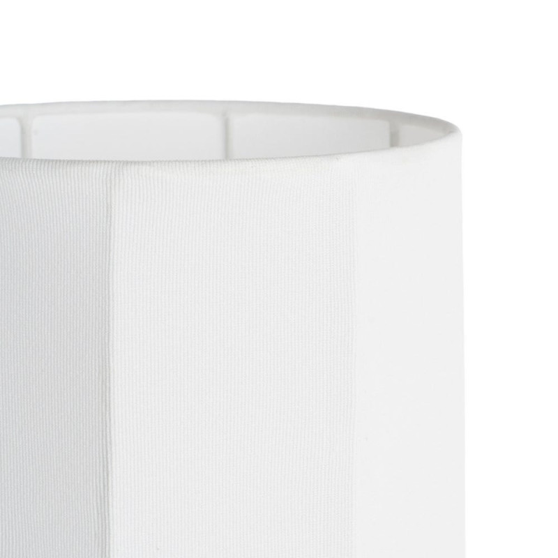 Lampadaire blanc bois coton 99,5 cm Isaro Ixia - 3