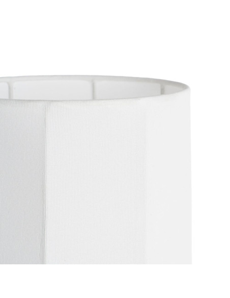 Lampadaire blanc bois coton 99,5 cm Isaro Ixia - 3