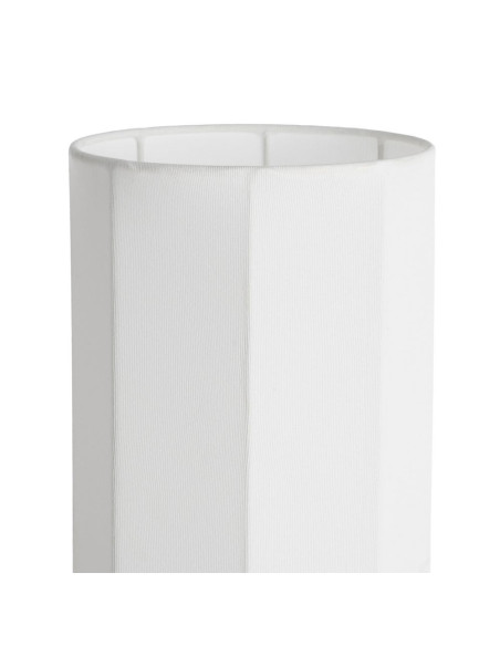 Lampadaire blanc bois coton 99,5 cm Isaro Ixia - 4