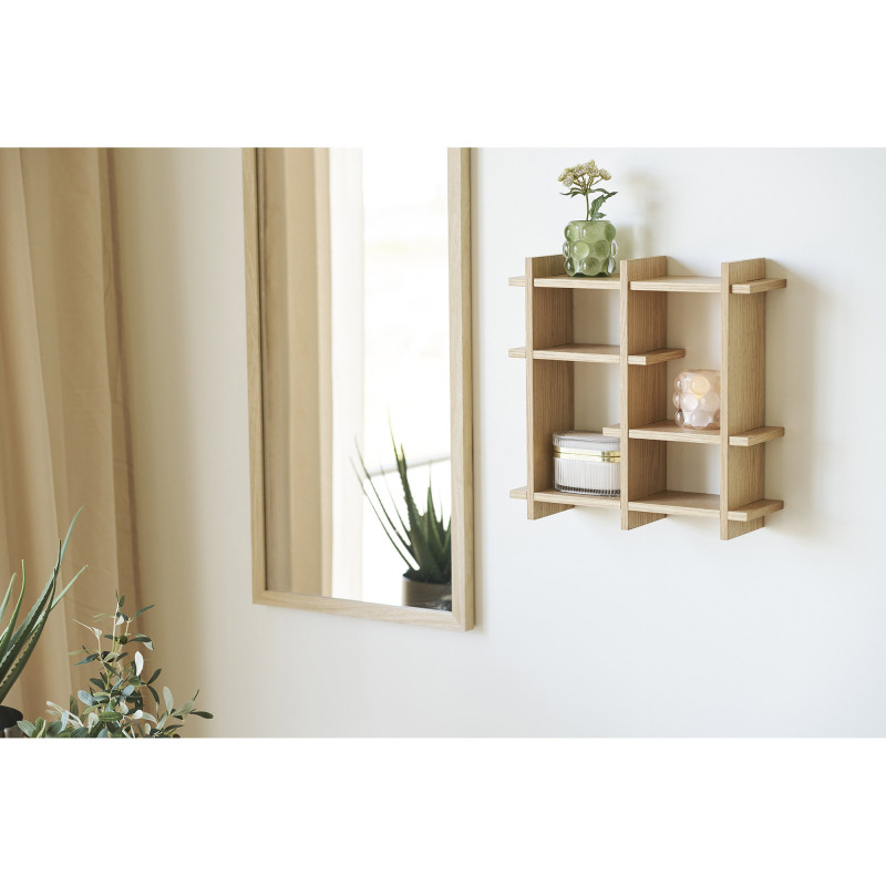 Photophores en verre beige nude et vert sauge 8 cm lot de 2 Bjaryn House Nordic - 6