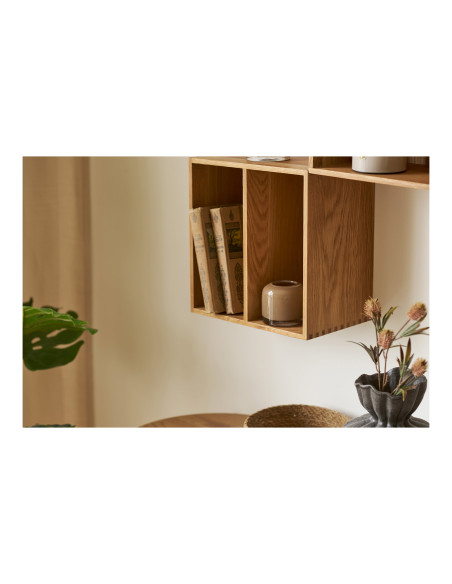 Photophore rond en verre soufflé marron ambré 8 cm Ryndor House Nordic - 2