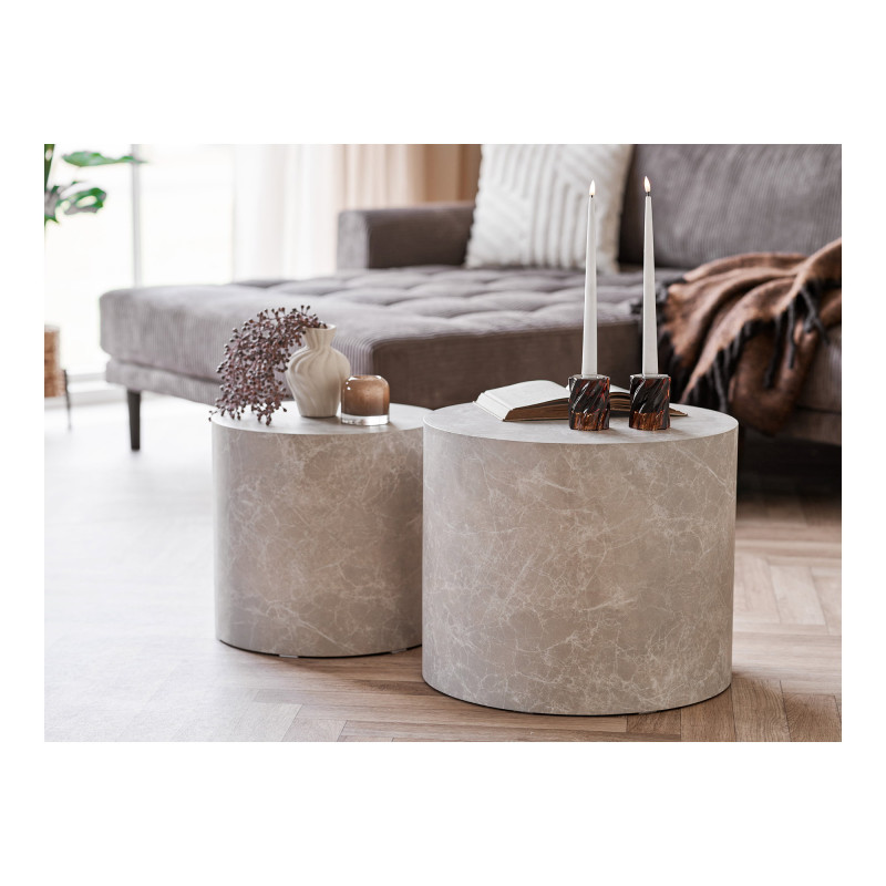 Photophore rond en verre soufflé marron ambré 8 cm Ryndor House Nordic - 4