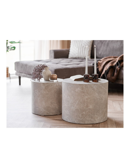 Photophore rond en verre soufflé marron ambré 8 cm Ryndor House Nordic - 4