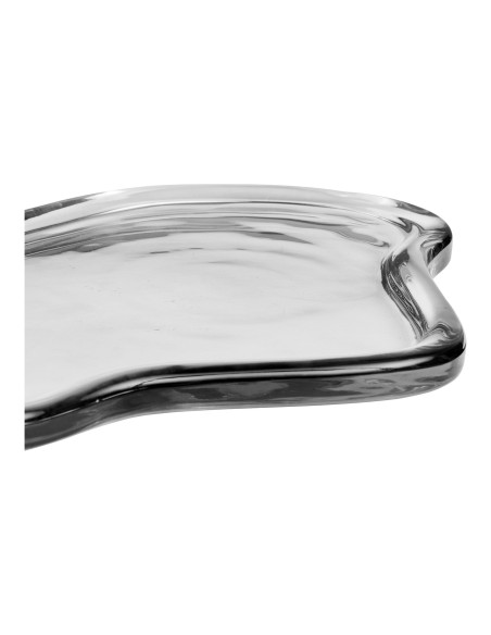 Plateau de présentation en verre fumé organique 30x21 cm Sjarel House Nordic - 4